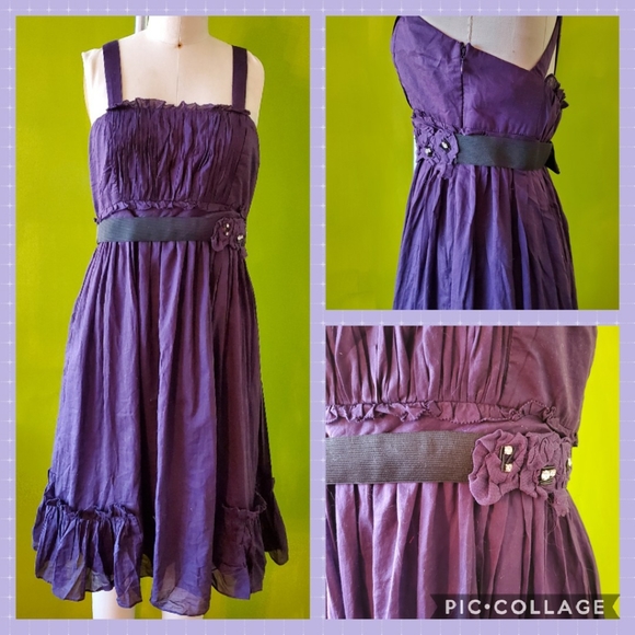 Vera Wang Lavender Label Dresses & Skirts - Vera Wang Lavender Label Cotton Voile Baby Doll